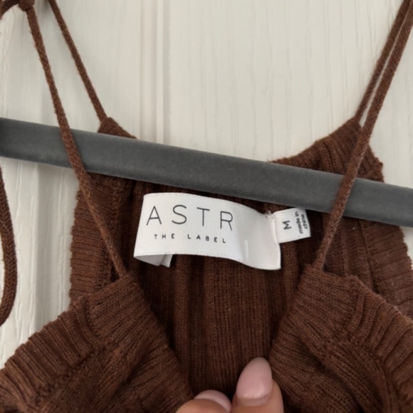 ASTR Darian Ribbed Knit Mini Dress - Picture 4 of 6